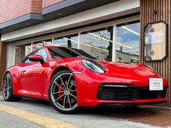 ポルシェ　９１１　９１１カレラＳ　右Ｈ　純正ＯＰ（黒革　アルミ内装