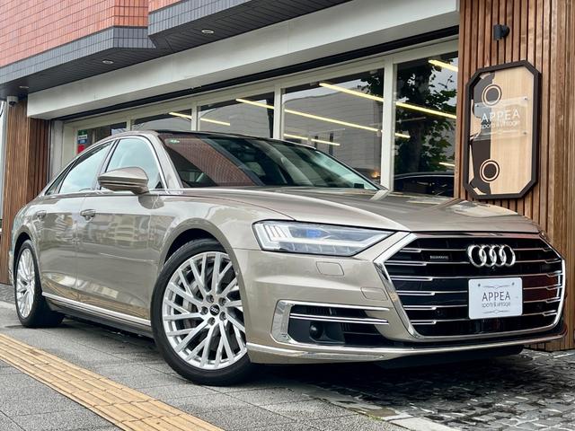 １オーナー　アシスタンスＰ　ＴＶ走行中可　車検長期残 ４リッターＶ８ＥＧ　全席シートＨ　ワイヤレス充電　ＣａｒＰｌａｙ対応ナビ