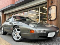 928 928S4 MIZWA正規D車 左H/4AT 8way電動白本革シート 17インチCUPアルミ S4専用前後スポイラー&同色サイドストリップ カロッツェリアBT対応オーディオ R7/10パワステ&クーラント修理済 中古車画像