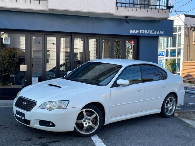 レガシィＢ４(スバル) ブリッツェン２００５モデル　専用前後バンパー　フロントグリル　専用ブラック本革シート　シートヒーター　専用フロアカーペット　専用サイドシルプレート　ブラックルーフトリム　パナソニックストラーダナビ　バックカメラ　Aftermarket１７ＡＷ 中古車画像