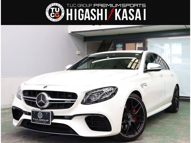 メルセデスamg eクラスe63 s 4マチック レーダーp meコネクト pスタ 黒革 ナビtv ブルメスター 360カメラ 自動トランク applecarplay パフォーマンスex 2年保証の中古車 車体価格768万円 2017 平成29 年式 走行3 6万キロ 車体色