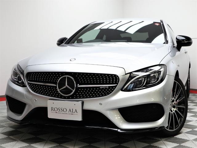 C43 4マチッククーペ Rセーフティ 黒革 ブルメスター(1枚目)
