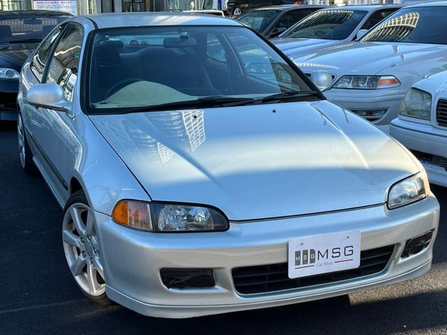 ホンダ シビッククーペ ベースグレード ｂ１６ａ ５ｍｔ公認 ｍｏｄｕｒｏａｗ 車高調の中古車 グーネット中古車