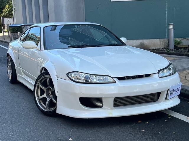 Ｓ１５　シルビア入庫しました♪ 新規車検取得後、納車になります！