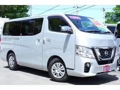 日産　ＮＶ３５０キャラバンバン　ロングプレミアムＧＸ　ナビＢカメラＥＴＣ　ＷＡＣ後窓ヒ−タ−　インテリキ−２個