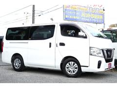 NV350キャラバンバン ロングDX EX 禁煙 ナビBカメラETC 前後ドラレコ エマブレ Wエアバック 電格ミラ- 法人1オ-ナ記録簿7枚 Tチェ-ン 中古車画像