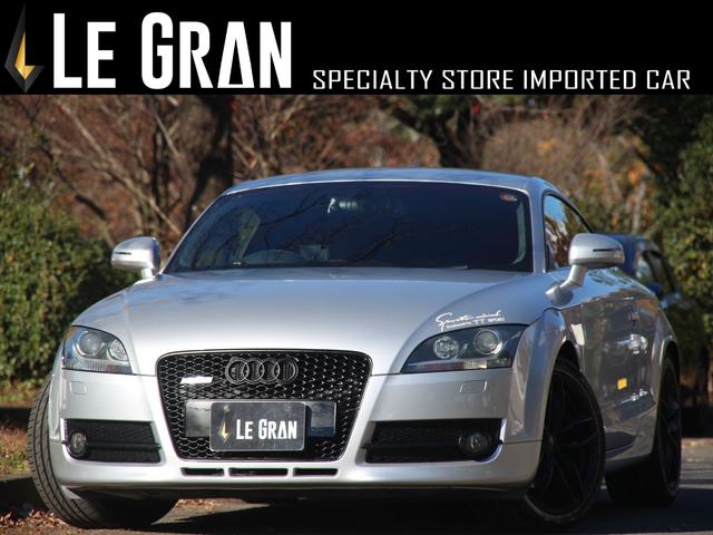 ＴＴクーペ(アウディ) ２．０ＴＦＳＩ　Aftermarketマフラー／グリル／１８ｉｎＡＷ／レッドレザー／ＥＴＣ／デジタルインナーミラー／ナビ／レーダー探知／パドルシフト／ＭＴモード／オートライト／ＨＩＤ／ルーフライニング張替済 中古車画像