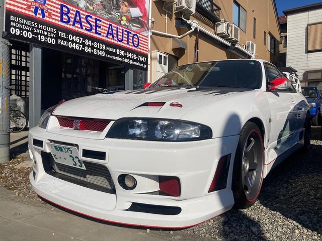 日産 スカイラインgt r 4wd ナビ エアロ etc アルミホイール オーディオ付 dvd 5mt hid 純正ステアリング ニスモメーター エアロパーツ 社外マフラー hksタービン ブーストコントローラー ダンパーの中古車 車体価格5万円 1997 平成9 年式 走行 日産 スカイラインgt r 4wd ナビ エアロ etc アルミホイール オーディオ付 dvd 5mt hid 純正ステアリング ニスモメーター エアロパーツ 社外マフラー hksタービン ブーストコントローラー ダンパーの中古車 車体価格5万円 1997 平成9 年式 走行