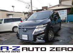 日産　エルグランド　２５０ハイウェイスタープレミアム　純ナビ　地デジ　ＣＤ