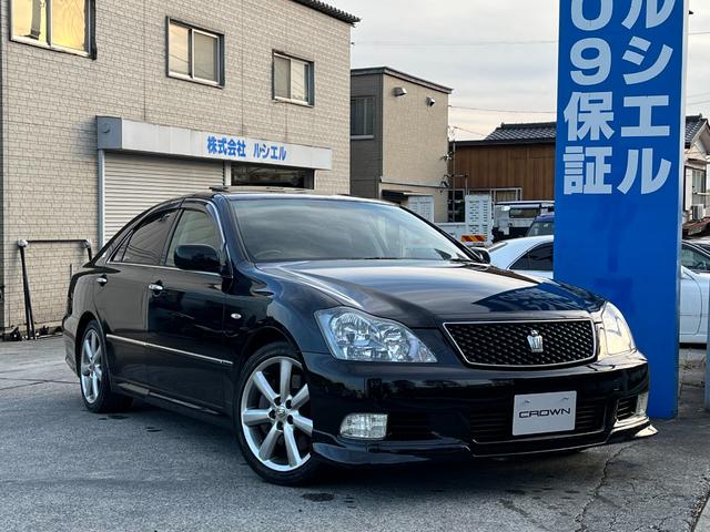 トヨタ クラウン アスリート 無料１２ヶ月走行無制限保証 走行６万ｋｍ台 サンルーフ 本革シートの中古車 グーネット中古車