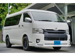 ハイエースバン ロングワイドスーパーGL 3.000cc/ディーゼルターボ/ワイドミドル/スライドガラス/GOODYEAR製バンタイヤ/2024年製/Wエアーバック/ETC2.0/ナビ/バックカメラ/ブルートゥース/地デジ/シートカバー/ 中古車画像