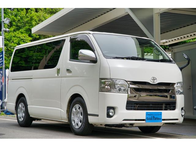 スーパーＧＬ　ダークプライム　３．０００ｃｃ／ディーゼルターボ／純正ＬＥＤヘッドライトユニット／社外ＬＥＤフォグランプ／サイドスライドガラス／クリアランスソナー／スマートキー／プッシュスタート／ナビ／ブルトゥース／地デジ／ＥＴＣ