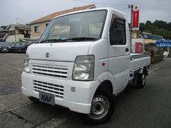 キャリイトラック KCエアコン・パワステ 4WD 5速マニュアル エアコン パワステ 三方開 ヘッドライトレベライザー ゲートプロテクタ 禁煙車 中古車画像