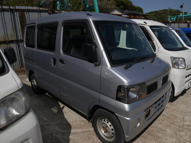 日産 クリッパーバン ＤＸ　軽バン　ＡＴ　ＥＴＣ　ナビ　両側スライドドア　エアコン　運転席エアバッグ　助手席エアバッグ　記録簿