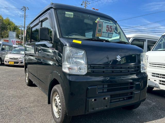 エブリイ PC ETC 両側スライドドア キーレスエントリー AT 盗難防止システム ABS 衝突安全ボディ エアコン パワーステアリング パワーウィンドウ(1枚目)