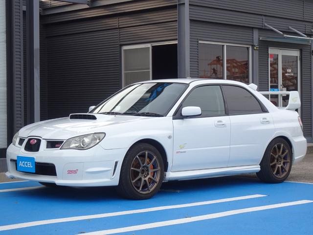 スバル ＷＲＸ　ＳＴｉ　ＳＴＩ　鷹目　Ｆ型　６ＭＴ　ＲＳＲ車高調　Ｗｅｄｓ１７インチアルミ　Ｄｅｆｉ３連メーター　タイベル交換済み　ＧＤＢ