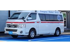 トヨタ　ハイエースバン　　高規格救急車　ハイメディック　元救急車登録