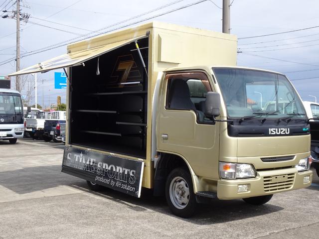 　車両のみ販売　ガソリン車　５ＭＴ　荷台左右跳ね上げ　荷台展示スペース　１ナンバー　ＮＯｘ・ＰＭ適合