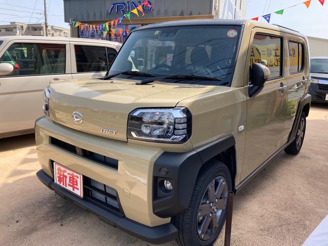 ダイハツ タフトｇターボ 衝突被害軽減システム ｃｖｔ ａｃ バックカメラ ａｗ スマートキーの中古車 車体価格146万円 21 令和3 年式 走行5キロ 車体色ベージュ 静岡県浜松市西区入野町６０９６ 入野自動車 株 いりのの在庫 グーネット中古車