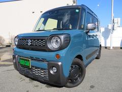 スペーシアギア ハイブリッドXZ ターボ 両側電動ドア/純8型ナビ/フルセグTV/ブルートゥース/USB/DVD/CD/SD/全方位モニタ/純前後ドラレコ/純埋込ETC2.0/HUディスプレイ/パドルS/前両シートヒータ/革ハン/サーキュレタ 中古車画像