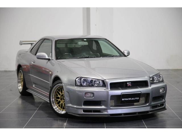 ＷＥＢ限定カラー有 日産スカイラインGTR R34 Side.ver 国産本革長財布