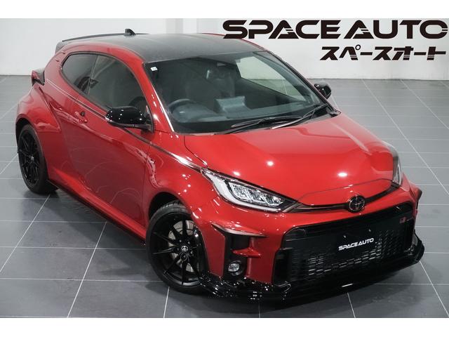 ＧＲヤリス ＲＺ　ハイパフォーマンス　ファースト　エディション　／令和２年式ワンオーナー車／メーカー保証書付／ＧＲエアロパーツ＆マフラー／トヨタセーフティセンス／マーブルカーボンルーフ／シート＆ステアリングヒーター／ＢＢＳ製１８インチアルミ／ＪＢＬサウンド