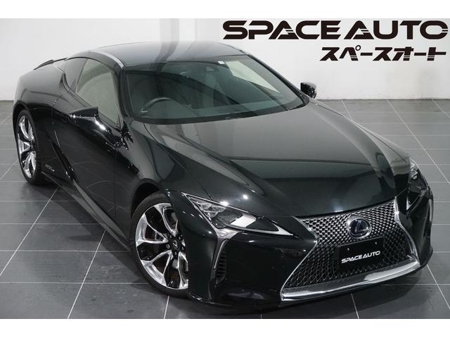 ＬＣ５００ｈ　Ｌパッケージ　／平成２９年式／ＴＲＤエアロパーツ／純正オプション２１インチアルミ／パノラマルーフ／三眼ＬＥＤヘッドライト／ブラインドスポットモニター／純正ナビ＆フルセグＴＶ／バックカメラ