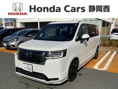 ホンダ　ステップワゴン　ｅ：ＨＥＶスパーダ　ＨｏｎｄａＳＥＮＳＩＮＧ２年保証ナビＤＶＤ　試乗車　全方位カメラ