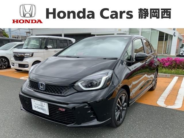 ホンダ フィット ｅ：ＨＥＶＲＳ　ＨｏｎｄａＳＥＮＳＩＮＧ新車保証試乗禁煙車　ワンオーナー車　ＶＳＡ