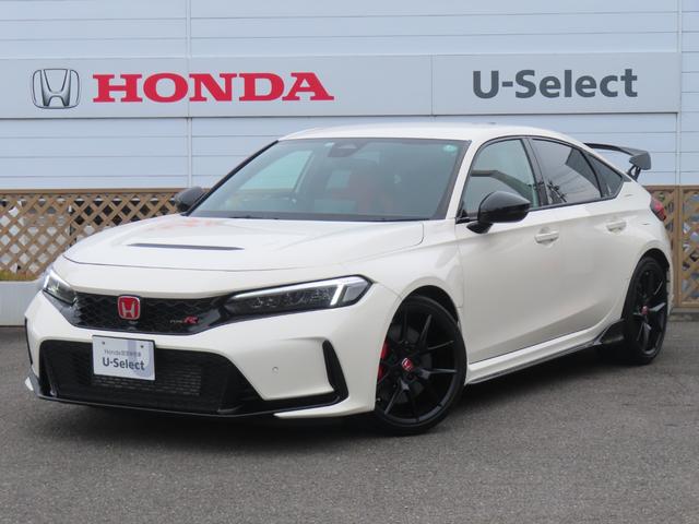 シビック(ホンダ) タイプＲ　ワンオーナー車　コネクトディスプレイ　フルセグテレビ　バックカメラ　ＥＴＣ車載器　ホンダセンシング　ＴＶナビ　ＬＥＤランプ　Ｒカメラ　カーテンエアバック　キーフリ　オートクルーズコントロール　ターボ車 中古車画像