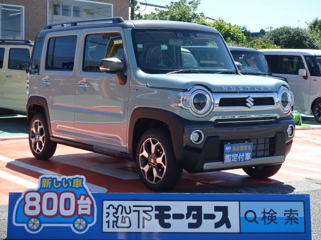 スズキ ハスラー ＪスタイルＩＩ　特別仕様車　専用フロントメッキグリル　ルーフレール