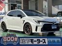 ＧＲカローラ ＲＺ　走行距離９，３０８ｋｍ　ＧＲ－ＦＯＵＲ（４ＷＤ）　ディスプレイオーディオ　ＢＳＭ　ＢＢＳ製１８インチ鍛造ホイール　フロント４ポットキャリパー　３本出しマフラー　大型エアクリーナー　カーボンルーフ（1枚目）