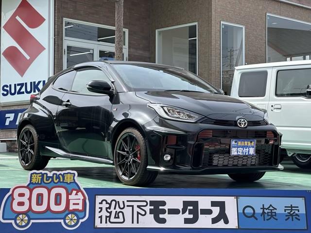 ＧＲヤリス(トヨタ) ＲＺ　ハイパフォーマンス　走行距離２，０５４ｋｍ　ＧＲ−ＦＯＵＲ（４ＷＤ）　６ＭＴ　ディスプレイオーディオ　ＥＴＣ２．０ 中古車画像