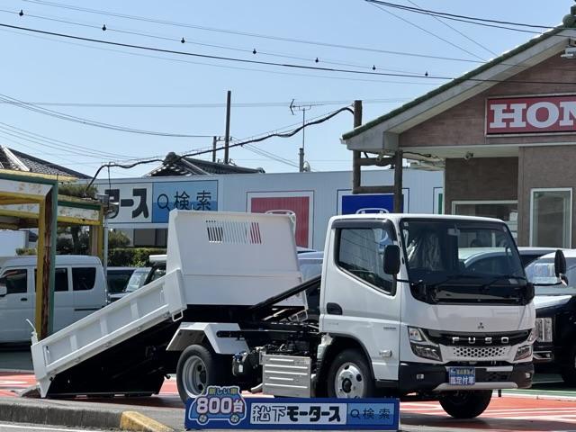 ダンプ　３ｔ　５ＭＴ　極東製　ローダースライドダンプ　ＬＥＤヘッドライト　４Ｐ１０＋　ＦＵＳＯイージーアクセスキー　衝突被害軽減ブレーキ　車両安定性制御装置　車線逸脱警報装置