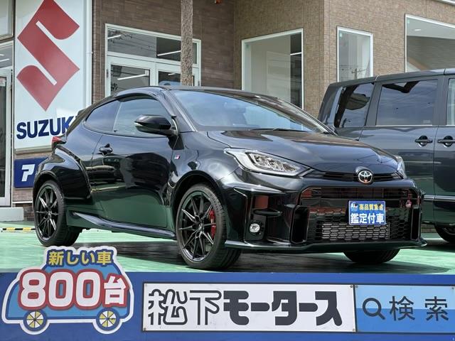 ＧＲヤリス(トヨタ) ＲＺ　ハイパフォーマンス　走行距離９，６５５ｋｍ　ＧＲ−ＦＯＵＲ（４ＷＤ）　６ＭＴ　予防安全パッケージ　シートヒーター 中古車画像