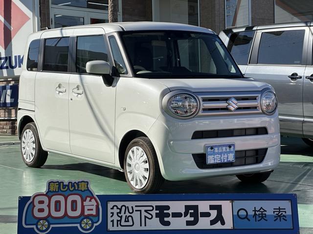 Ｇ　快適パッケージ装着車　スズキセーフティサポート　パーキングセンサー　オートエアコン　電動格納式ドアミラー　スマートキー　プッシュボタンスタート　オートライト　両側スライドドア　ディーラー試乗車