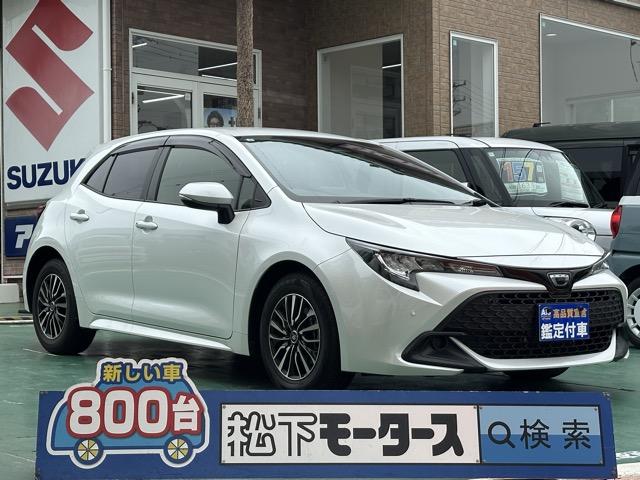 カローラスポーツ Ｇ　Ｘ　社外ナビゲーション　バックカメラ　社外アルミホイール　ＥＴＣ　スマートキー　ＬＥＤヘッドライト　フルオートエアコン　オートクルーズコントロール　オートマチックハイビーム　衝突被害軽減ブレーキ（1枚目）