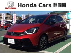 ホンダ　フィット　ｅ：ＨＥＶＲＳ　ＨｏｎｄａＳＥＮＳＩＮＧ　新車保証試乗禁煙車　ハーフレザー