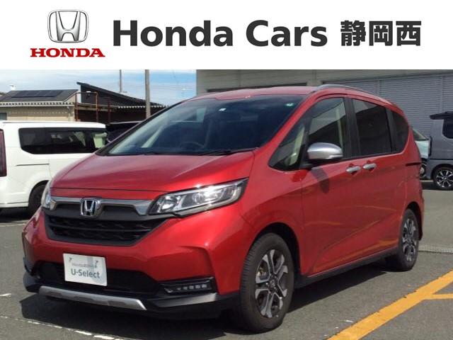 ホンダ フリード＋ハイブリッド ハイブリッド　クロスター　ＨｏｎｄａＳＥＮＳＩＮＧ１年保証ナビフルセグ　禁煙車