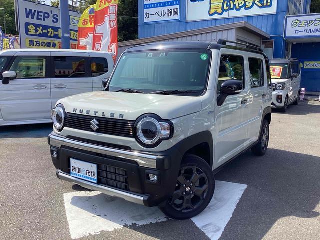 タフワイルド　登録済未使用車　修復歴無　車検Ｒ９年５月　特別仕様車　オートクルーズコントロール　衝突被害軽減　アイドリングストップ　電動格納ミラー　シートヒーター　ルーフレール　１５インチアルミホイール