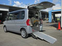 タント スローパー リヤシート付き仕様 福祉車輌 両側スライドドア ナビ アイドリングストップ 電動格納ミラー ベンチシート CVT ESC エアコン パワーウィンドウ 中古車画像