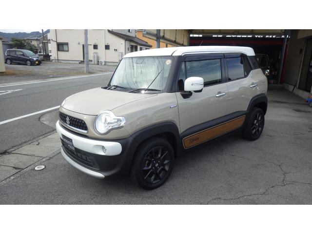 クロスビー(スズキ) ハイブリッドＭＺ　ワンオーナー　走行１５６４８ＫＭ　ホワイトルーフ　純正ＬＥＤヘッドライト　ホワイトバンパーガーニッシュ　純正ディスプレイオーディオ　２ＷＡＹバックカメラ　シートヒーター　ウッドパネル内装ウッドデカール 中古車画像