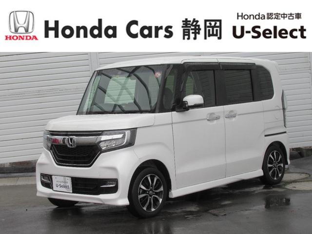 ホンダ Ｎ－ＢＯＸカスタム Ｇ・Ｌホンダセンシング　ナビ・バックカメラ・ＥＴＣ・ワンオーナー・禁煙車　Ｗ電動ドア　スマートキーＰスタート　衝突軽減ブレーキサポート　Ａクルーズ　ＰＳ　ワンオーナーカー　点検記録簿　横滑り防止装置付き　バックカメラ付