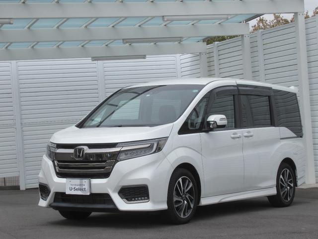 ステップワゴンスパーダ(ホンダ) スパーダ・クールスピリットホンダセンシング　ギャザズ９インチナビリア席モニター前ドラレコ３ゾーンエアコン禁煙ワンオーナー　ターボエンジン　両側ＰＳドア　１オーナー車　後カメラ　ＡＡＣ 中古車画像