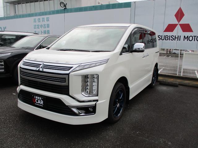 藤枝の三菱ディーラーです。デリカD:5入荷しました。 自社お客様買取車!社外パーツ多数のため現車確認をお願い致します。
