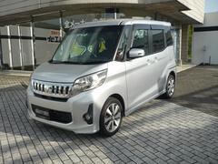 三菱　ｅＫスペースカスタム　カスタムＴ　禁煙車　ナビ　ＴＶ