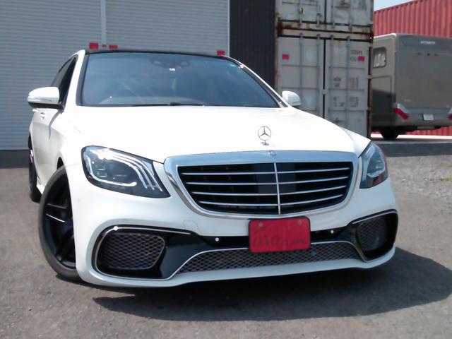 Ｓクラス Ｓ５５０ロング　後期６５スタイル　スポーツＰ　マジックボディＣ　ローダウン　サンルーフ