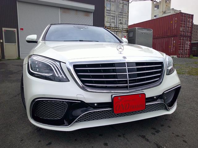 Ｓ６３　ＡＭＧロング　後期６５仕様　ローダウン　２０ＡＷ　黒革　ナイトビューＡＳ　サンルーフ