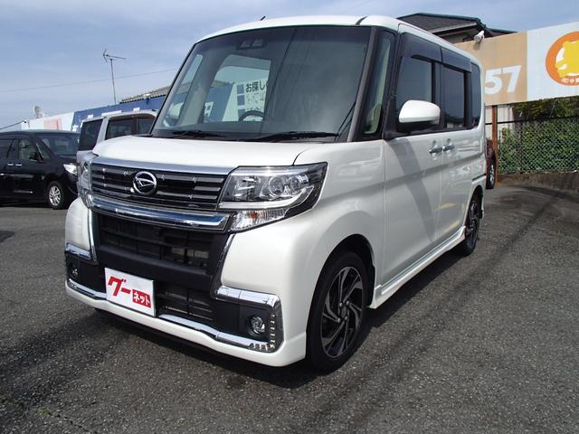 カスタムＲＳ　トップエディションＶＳ　ＳＡＩＩＩ　非常ブレーキ　前後踏み間違え防止　横滑り防止　Ｐスタート　Ｓキー２個　ブルートゥース対応大型フルセグＴＶ付ナビ　両側電動スライドドア　ＬＥＤライト　Ａライト　Ａハイビーム　アイスト　ステリモ　ＥＴＣ付(1枚目)