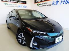 トヨタ　プリウスＰＨＶ　Ａプレミアム　ワンオーナー　新品タイヤ　黒革シート